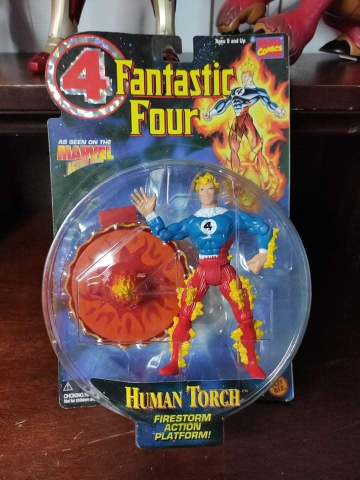 Human Torch Fantastic Four Johnny Storm Marvel 