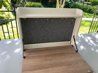 Wall mount drop down desk