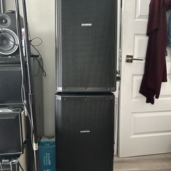 Samson Speakers 15 Inch Woofers  RS Loud Speakers With Bluetooth 