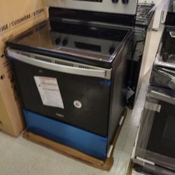 WHIRLPOOL ELECTRIC STOVE 220V OPEN BOX ITEM BH9N