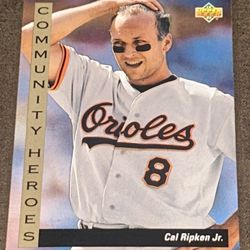 Cal Ripken Jr Community Heroes 1993 UD