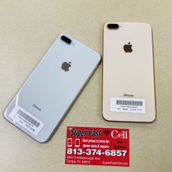 🔥🔥iPhone 8 Plus 64gb Factory Unlocked With Warranty 