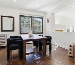 Restoration Hardware Dupe Solid Wood Dining Table