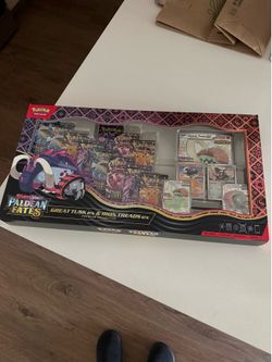 Pokemon Scarlet & Violet Paldean Fates Great Tusk EX & Iron Treads EX