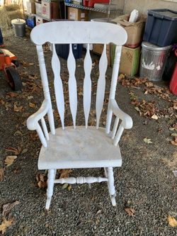 Primed Rocking Chair
