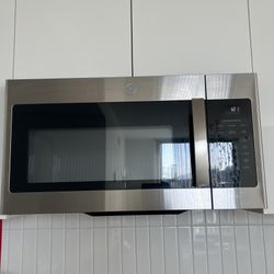 GE JVM3160RFSS 1.6 Cu. Ft. Over-the-Range Microwave Oven Stainless Steel 