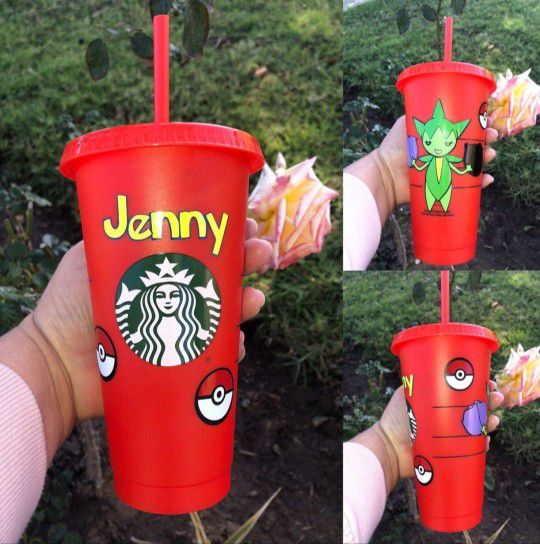 Custom Starbucks Limited Edition Color Changing Tumbler Cup 