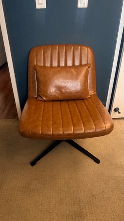 Faux Leather Chair