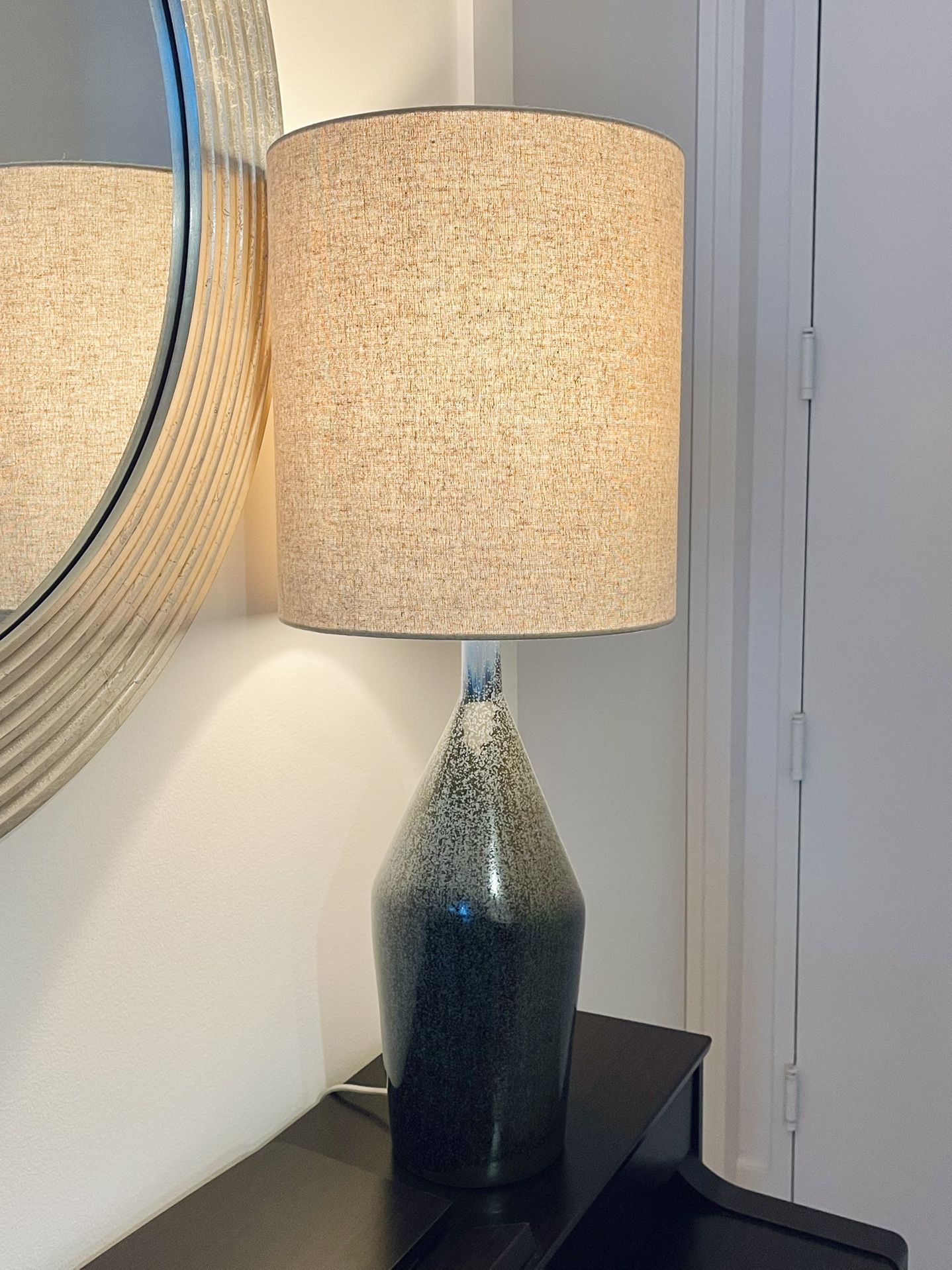 Asymmetry Ceramic Table Lamp (31") - West Elm