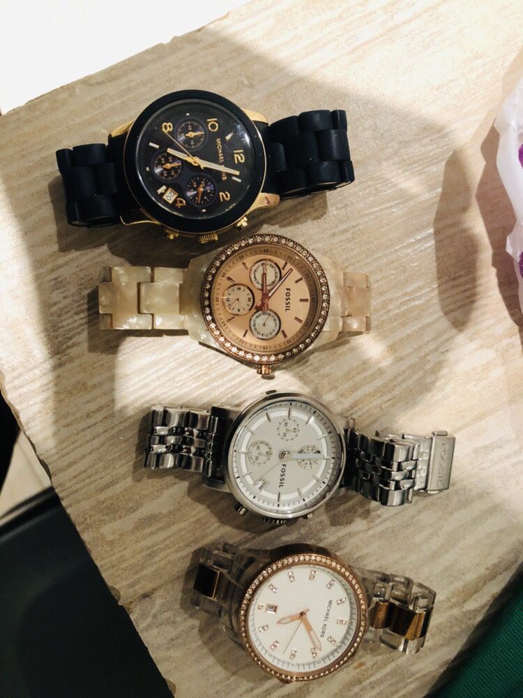 Watches- MK and Fossil