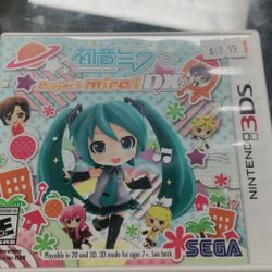 Hatsune Miku Project Diva DX 3DS 