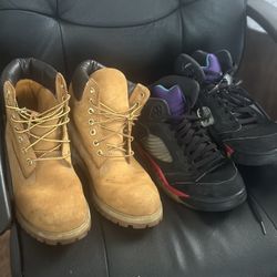 Jordan 5’s And Timberlands 