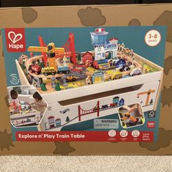 Hape Train Table