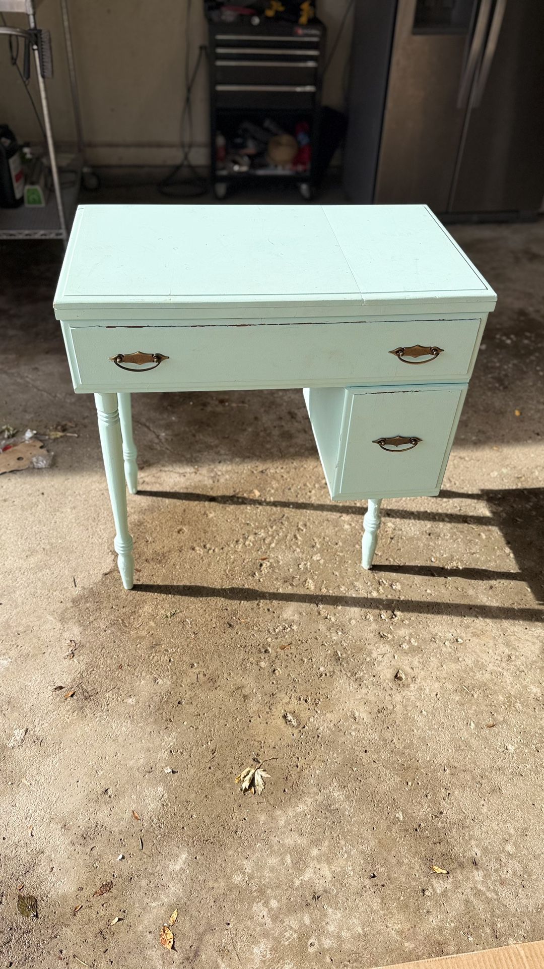 Wood Desk Sewing Table