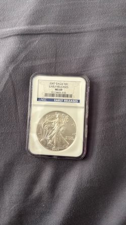 2007 early releases silver eagle ms69