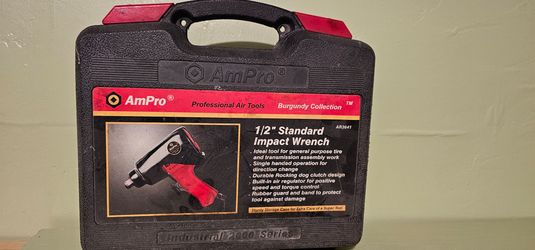 AmPro 1/2" Standard Air Impact Wrench AR3641