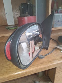 Car Side Door Mirror with Wiring
