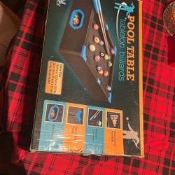 Mini Pool Table