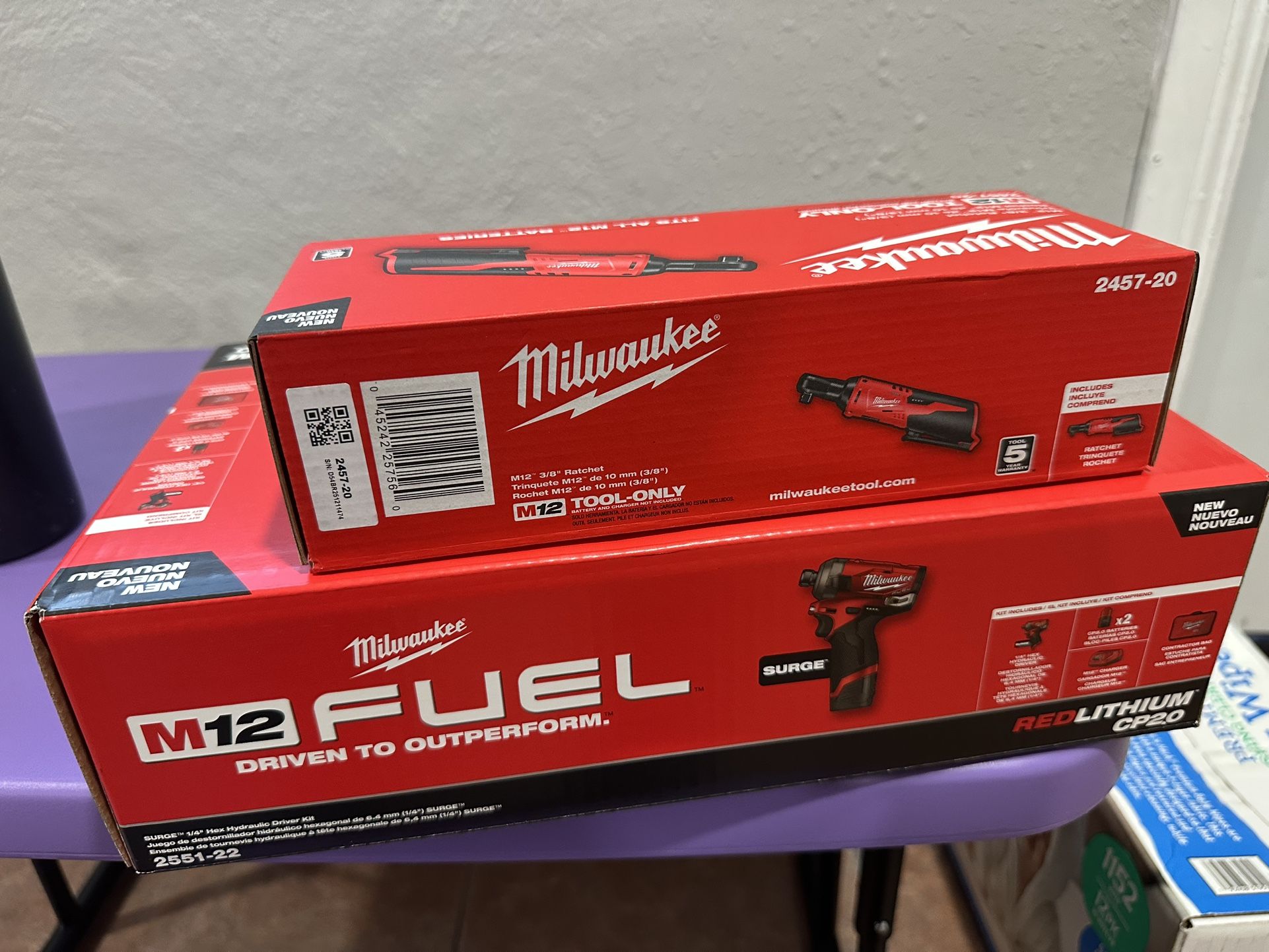 Milwaukee Set 