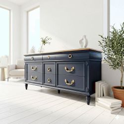 Thomasville Navy Blue Dresser, sideboard, server, TV-Stand, entryway table, buffet
