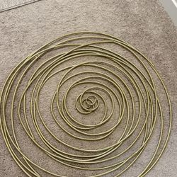 Golden Spiral Wall Decor 