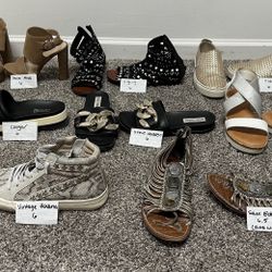 Women’s Summer Shoes Size 6 (Take your pick $10 each)