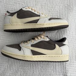 Travis Scott Reverse Mocha Jordan 1 Size 10