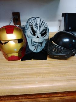 Three masks