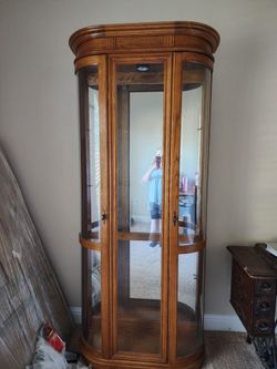 Glass cario cabinet