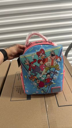 Loungefly Disney Goofy Goof Troop Group Portrait  Backpack