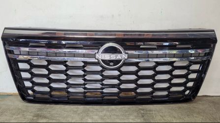 2025 2026 NISSAN ARMADA FRONT BUMPER GRILLE W/ CHROME OEM