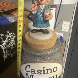 Large Casino Cash Jar $40 It Holds Alot Approximately 23 Inches Tall
