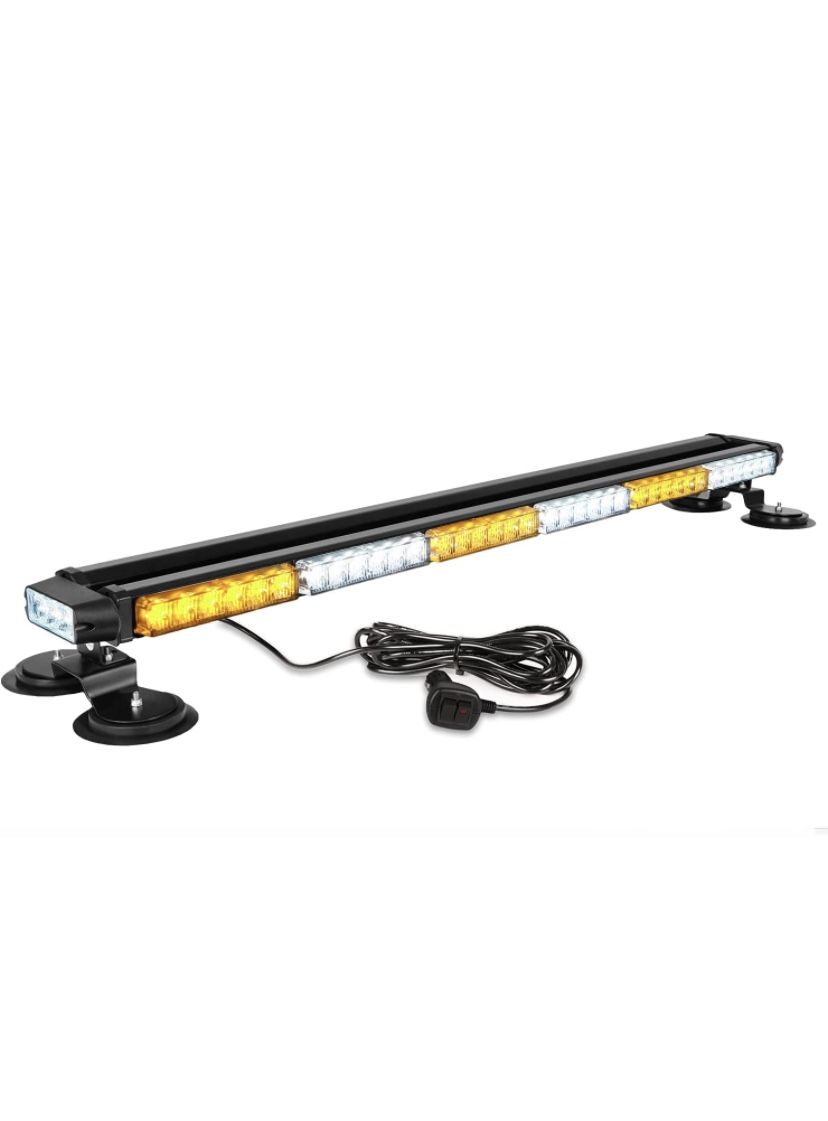 ASPL 38.5" 78 LED Strobe Light Bar Double Side Flashing High Intensity