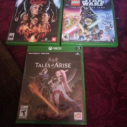 Xbox One/Series X Games 