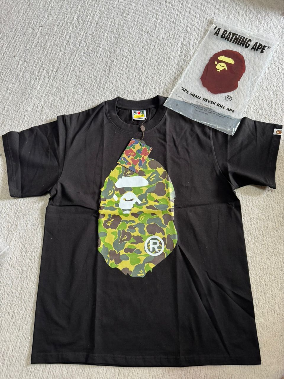 Brand new Camo bape tee