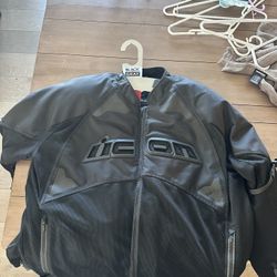 Icon Motorcycle Jacket 3x And Jeans 44/33