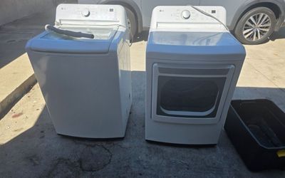 Lg smart washer and dryer