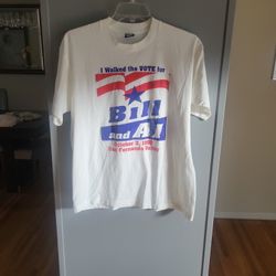 Vintage T Shirt Clinton 1992 XL
