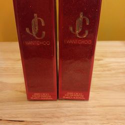 Jimmy Choo Authentic Brand New I Want Choo 10 Ml Concentrated Parfum Sprays $18 Each Firm