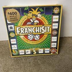 Board Game Franchisit /The Game Of Franchising Fortune /New Sealed/Made In USA