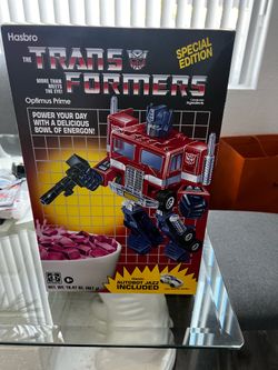 SDCC 2026 Transformers Cereal Box Hasbro Action Figures