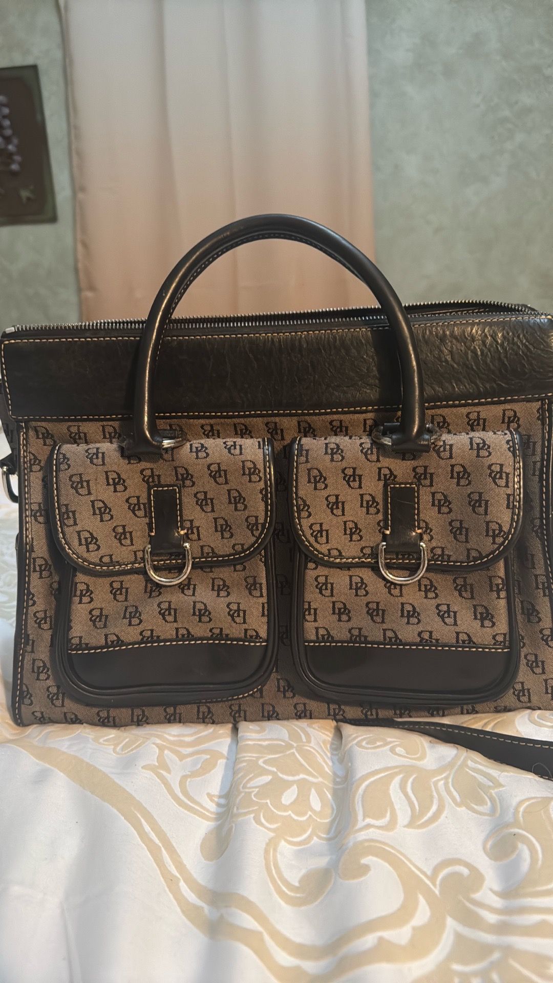 Dooney and Bourke Logo Canvas purse