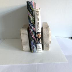 Marble Bookends