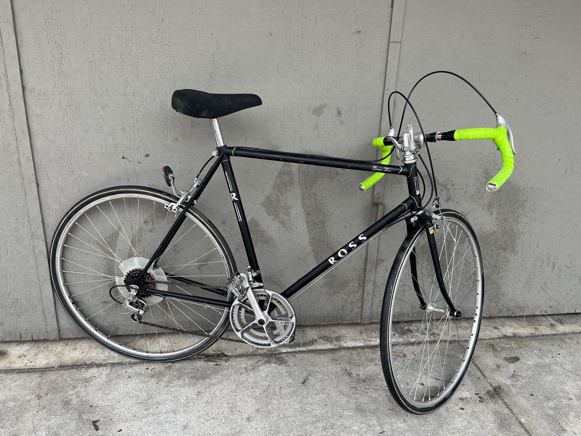 Ross Gran Tour 54cm Road Bike 700c Wheels 4130 Steel Made In Japan