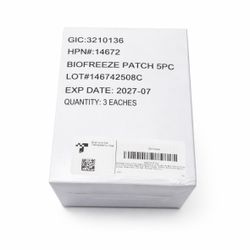 Biofreeze Pain Relief Patches