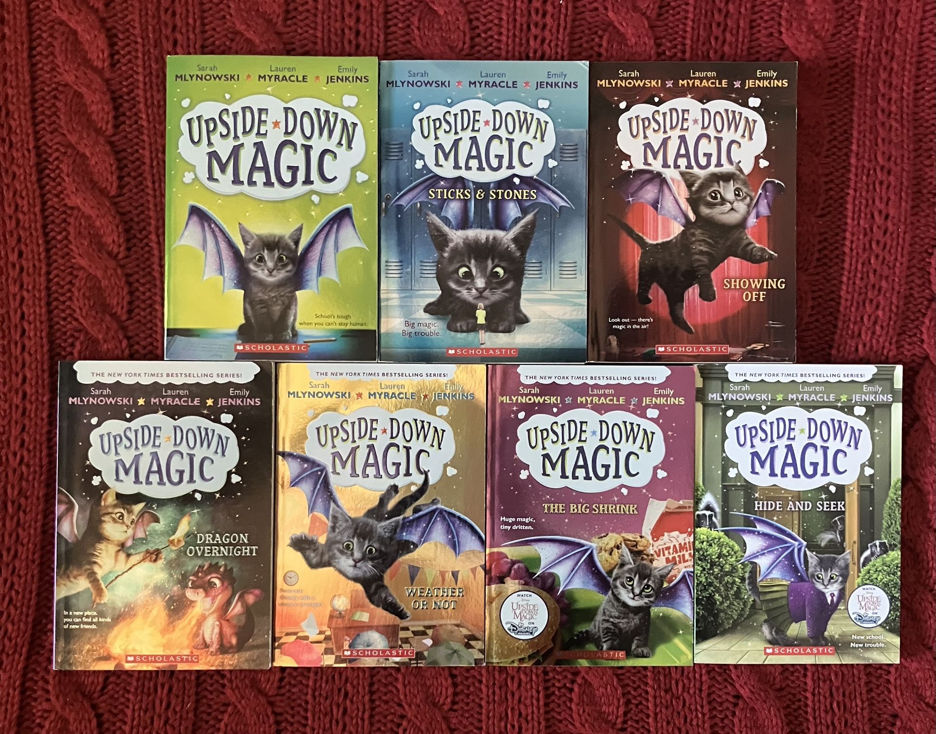 Upside-Down Magic Books 1-7