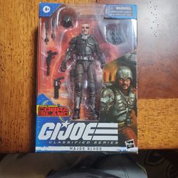 G.I. JOE MAROR BLUDD CLASSIFIED SERIES 