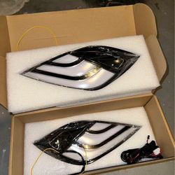 Pair Of LED Drl Daytime Running Lamps With Turning Signals/ Fog Toyota Camry