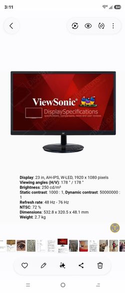 View Sonic Led  Monitor