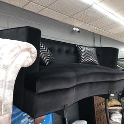 Beautiful velvet sofa and love seat